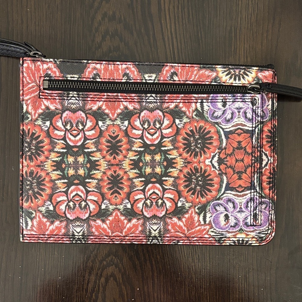 NWOT Rebecca Minkoff Multicolor Floral Wristlet